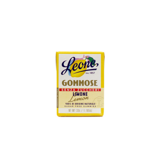Pastiglie Leone Sugar-Free Limone Italian Gummy Candy