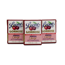 Pastiglie Leone Sugar-Free Ciliegia Italian Gummy Candy